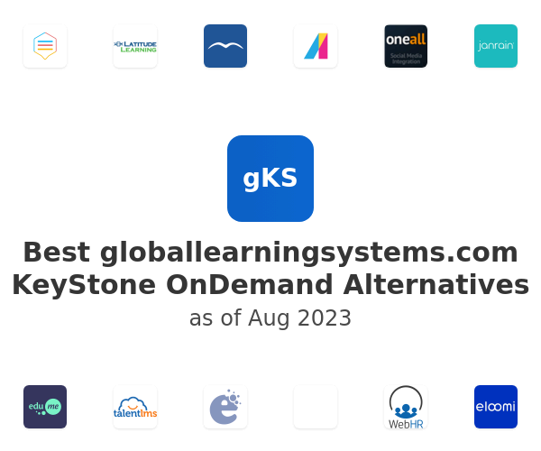 Best globallearningsystems.com KeyStone OnDemand Alternatives