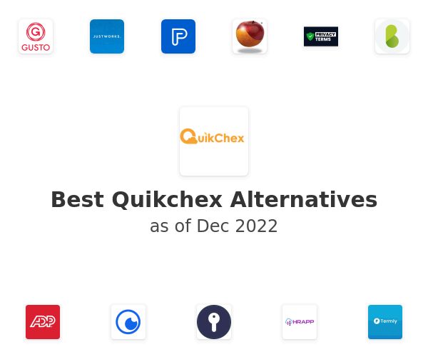 Best Quikchex Alternatives