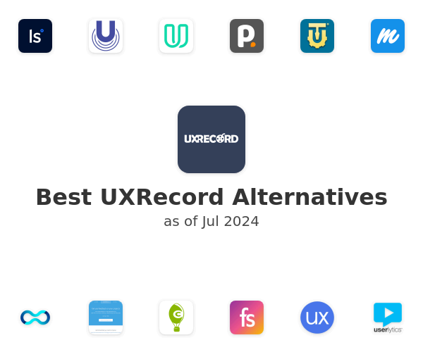 Best UXRecord Alternatives