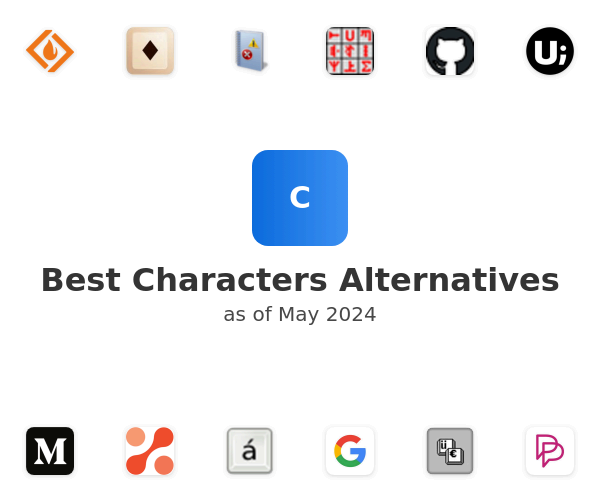 Best Characters Alternatives