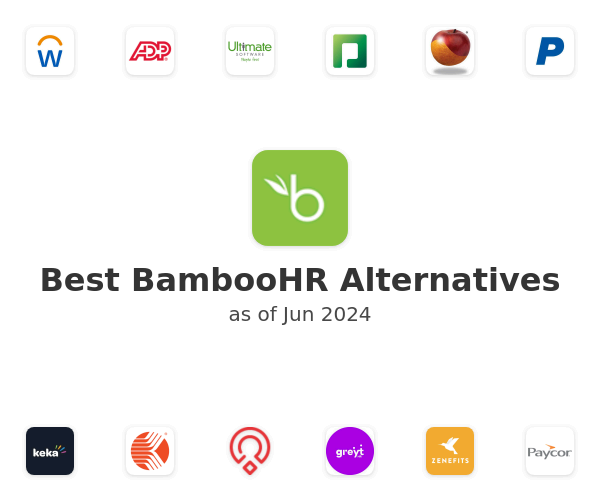 Best BambooHR Alternatives