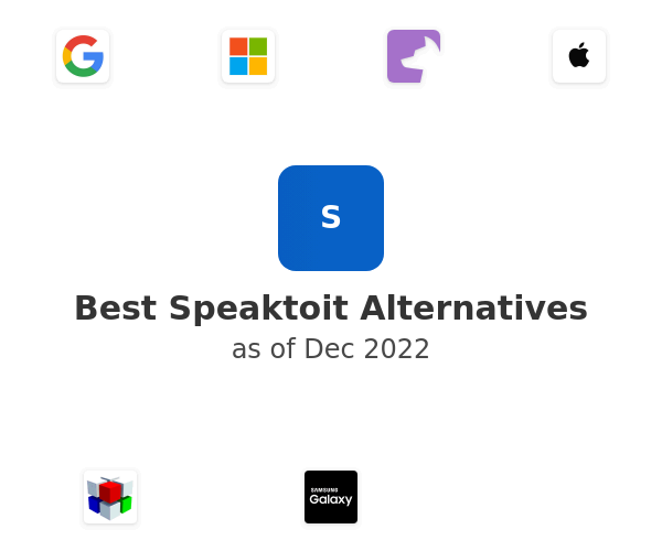Best Speaktoit Alternatives