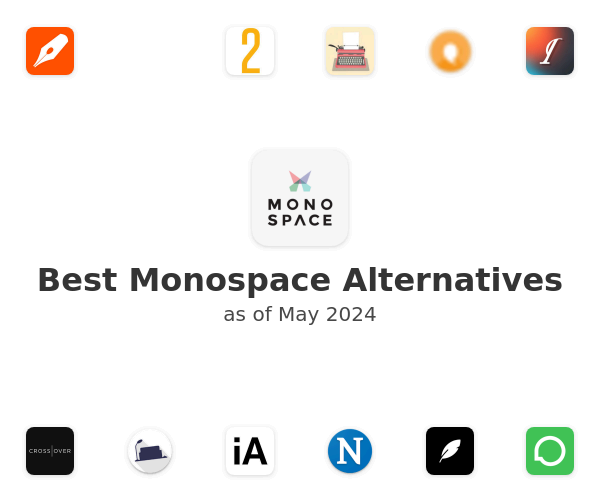 Best Monospace Alternatives