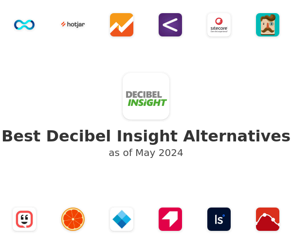 Best Decibel Insight Alternatives
