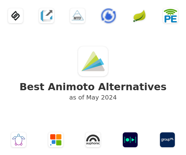 Best Animoto Alternatives