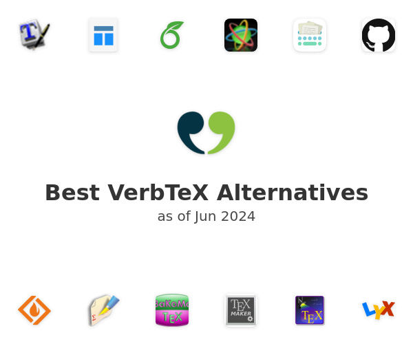 Best VerbTeX Alternatives