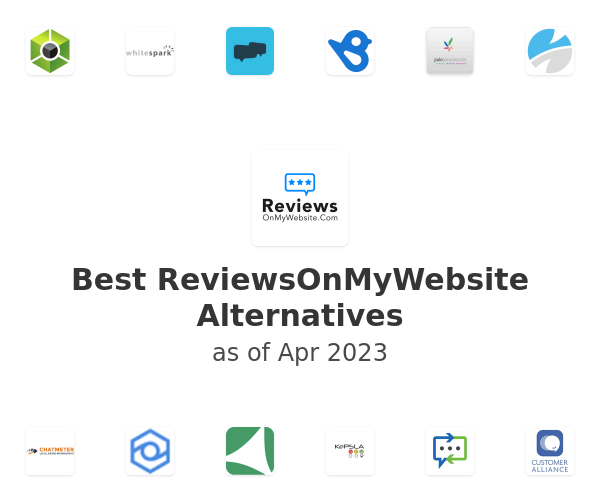 Best ReviewsOnMyWebsite Alternatives