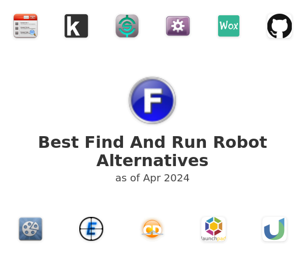 Best Find And Run Robot Alternatives