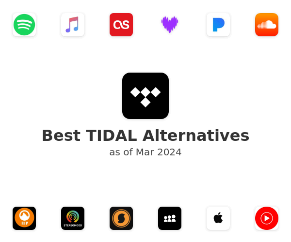 Best TIDAL Alternatives