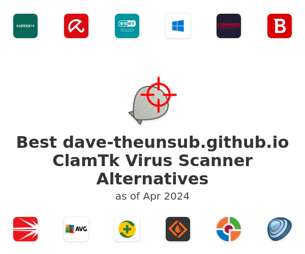 Best dave-theunsub.github.io ClamTk Virus Scanner Alternatives
