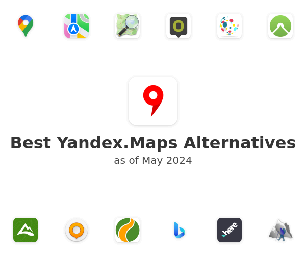 Best Yandex.Maps Alternatives