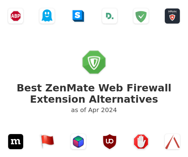 Best ZenMate Web Firewall Extension Alternatives