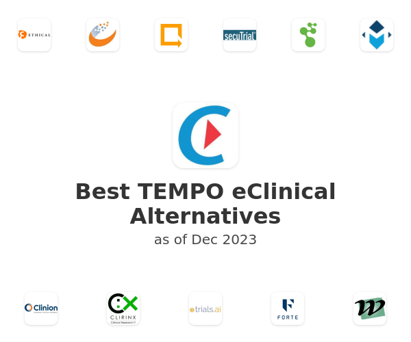 Best TEMPO eClinical Alternatives