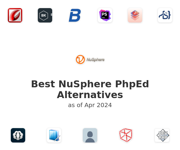 Best NuSphere PhpEd Alternatives