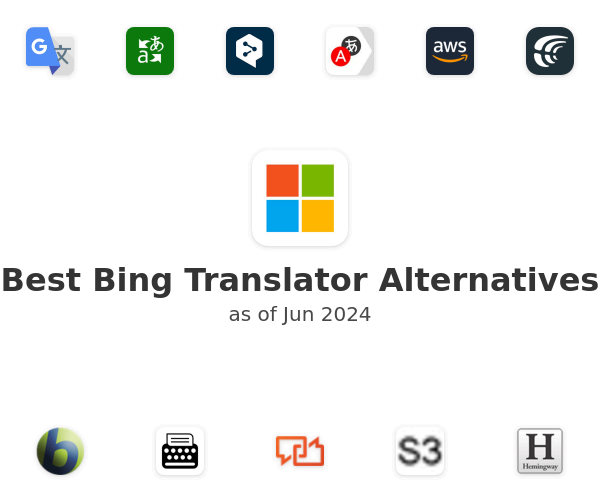 Best Bing Translator Alternatives