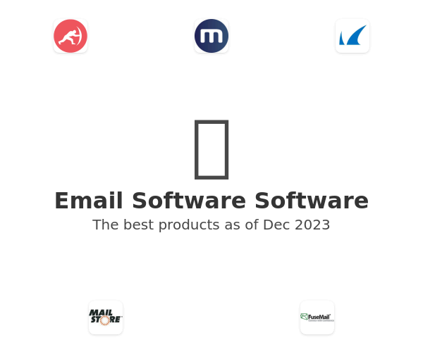 The best Email Software products