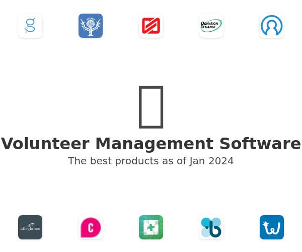 The best Volunteer Management products