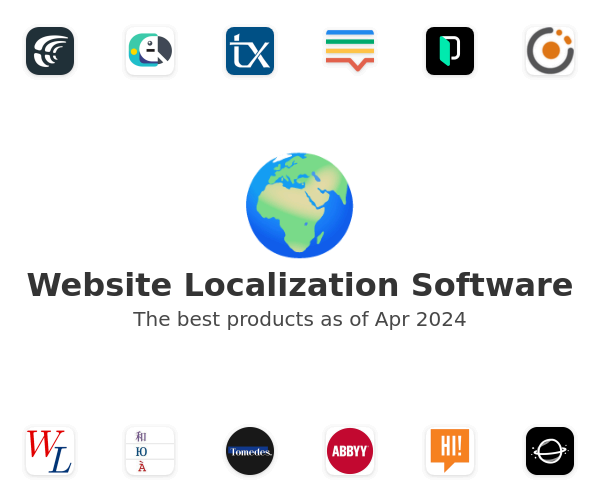The best Website Localization products