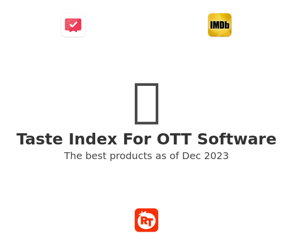 The best Taste Index For OTT products