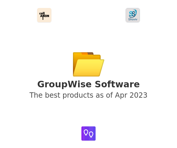 The best GroupWise products