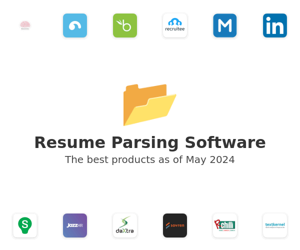 The best Resume Parsing products
