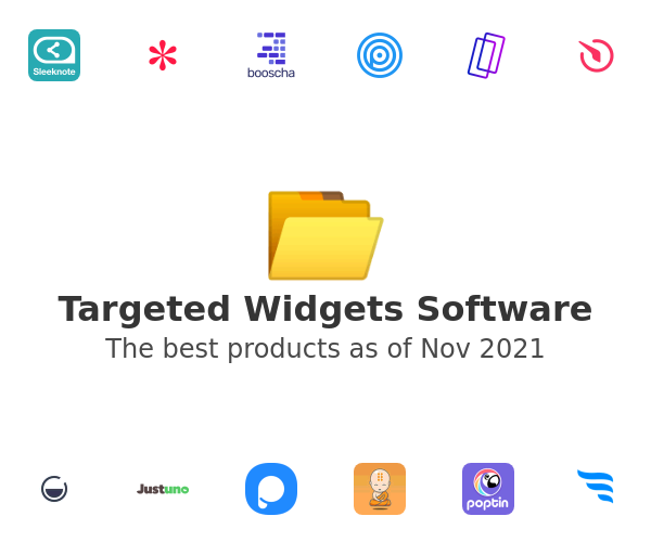 The best Targeted Widgets products