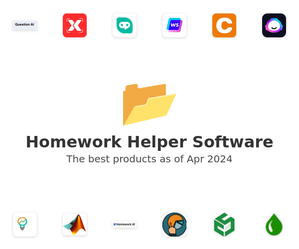 The best Homework Helper products