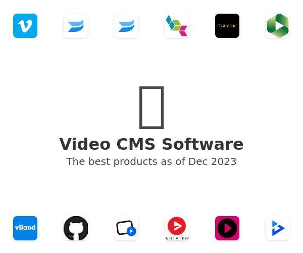 The best Video CMS products