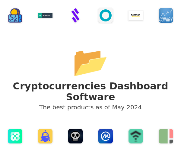 The best Cryptocurrencies Dashboard products