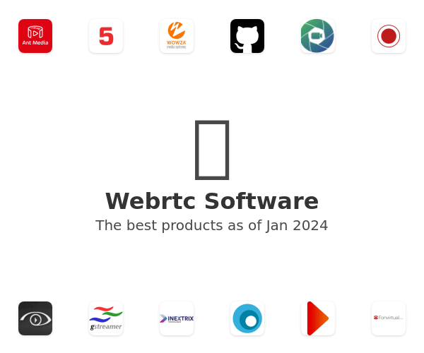 The best Webrtc products