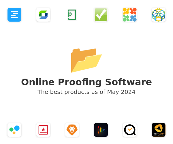 The best Online Proofing products