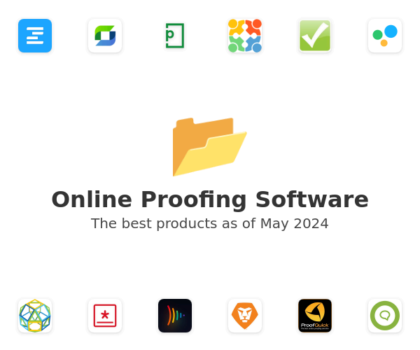 The best Online Proofing products