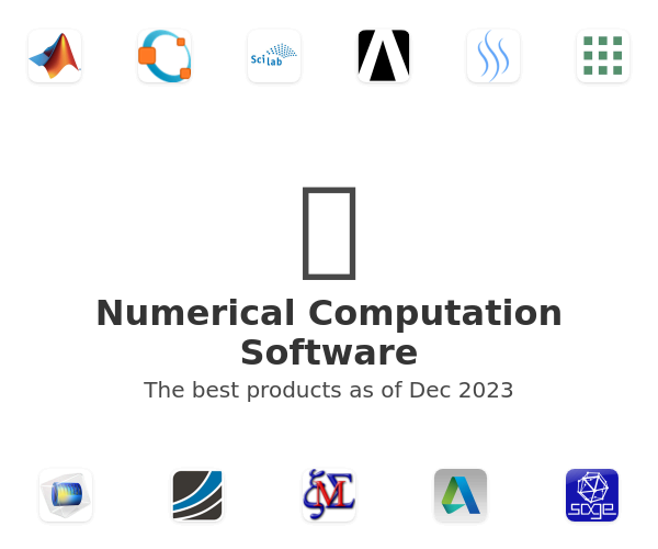 The best Numerical Computation products