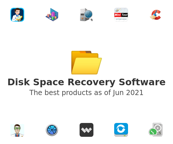 The best Disk Space Recovery products