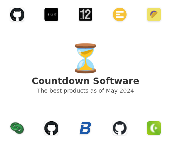 The best Countdown products