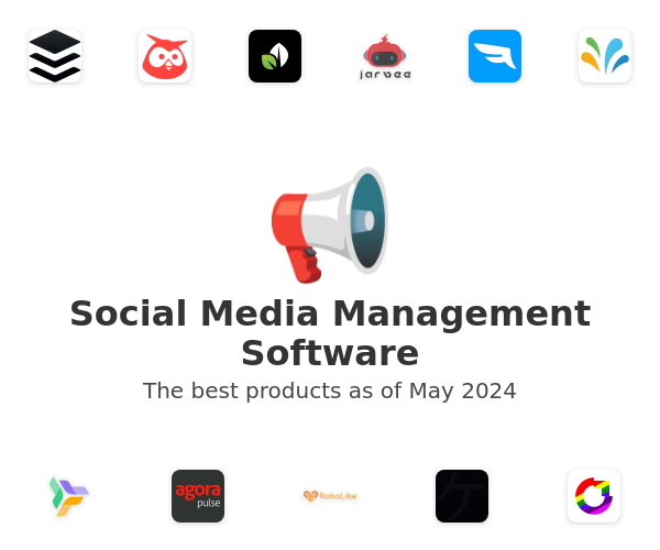 The best Social Media Management products