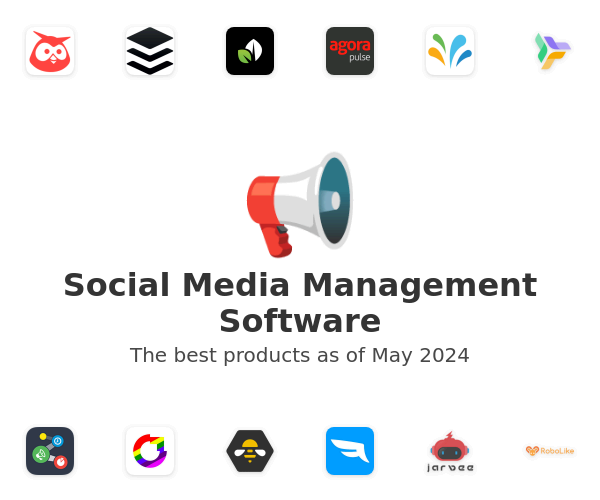 The best Social Media Management products