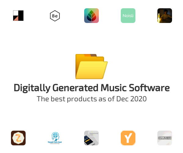 The best Digitally Generated Music products