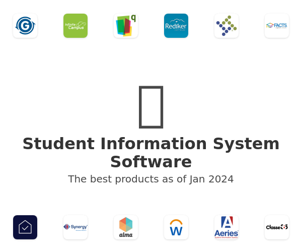 The best Student Information System products