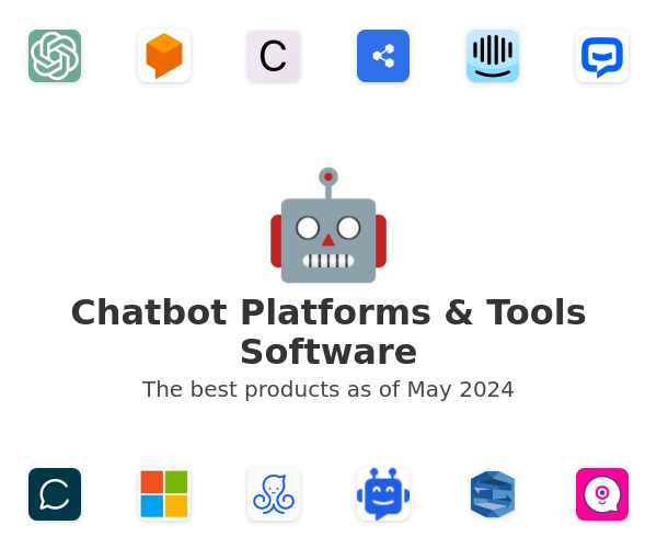 The best Chatbot Platforms & Tools products