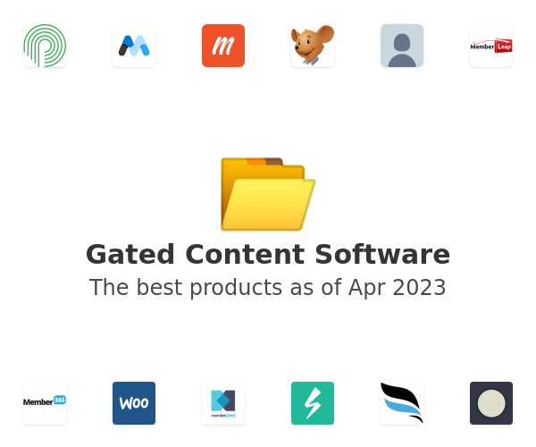 The best Gated Content products