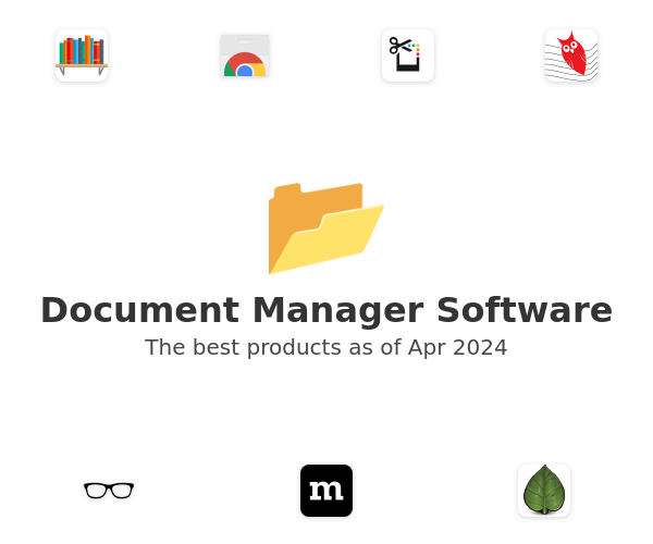 The best Document Manager products