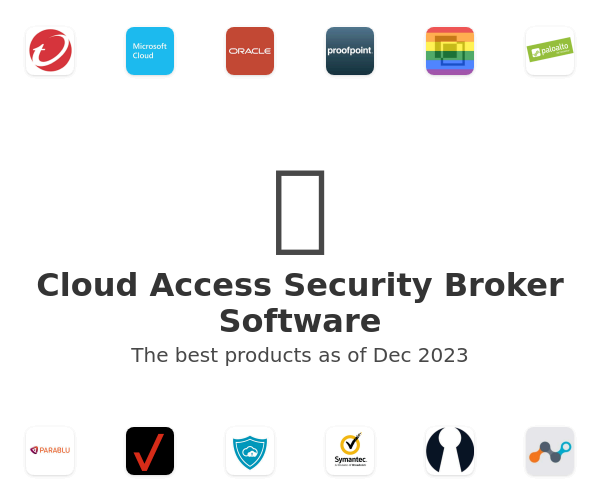 The best Cloud Access Security Broker products