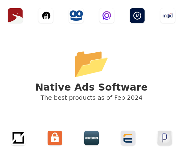 The best Native Ads products