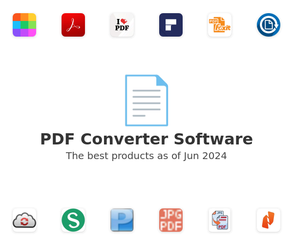 The best PDF Converter products
