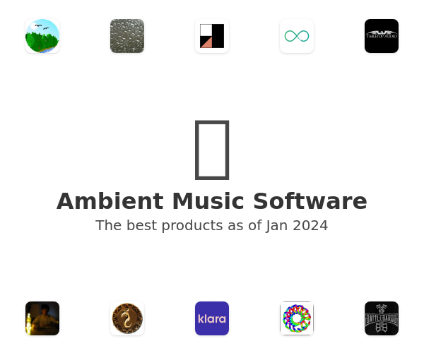 The best Ambient Music products