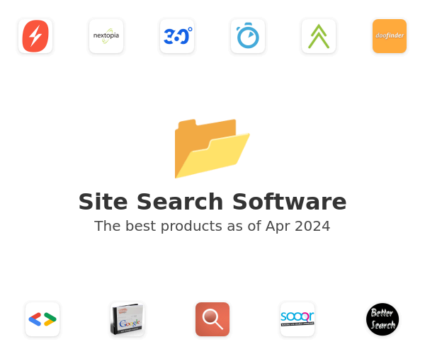 The best Site Search products