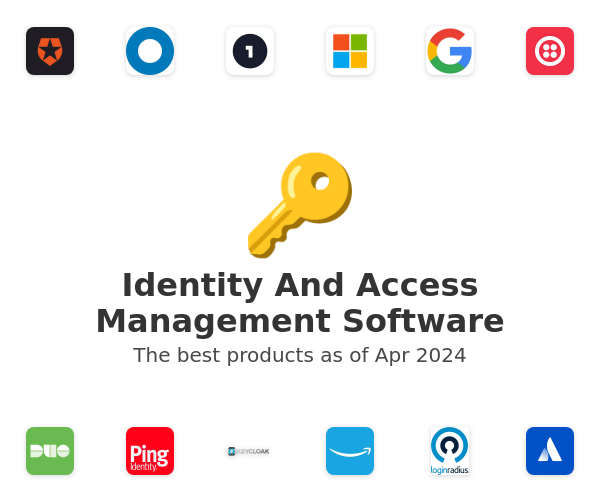 The best Identity And Access Management products