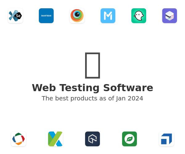 The best Web Testing products