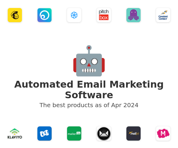 The best Automated Email Marketing products